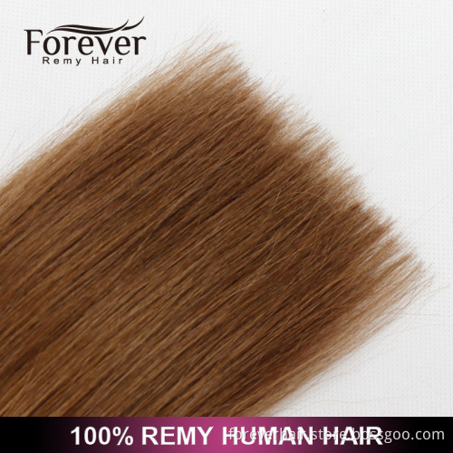 Xuchang Forever 100% remy Human cuticles Hair Italian Keratin top quality double drawn 26 inch i-tip hair extension